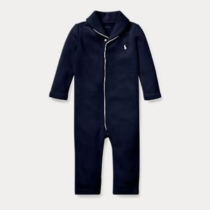 Ralph Lauren Baby French Rib Cotton Onesie